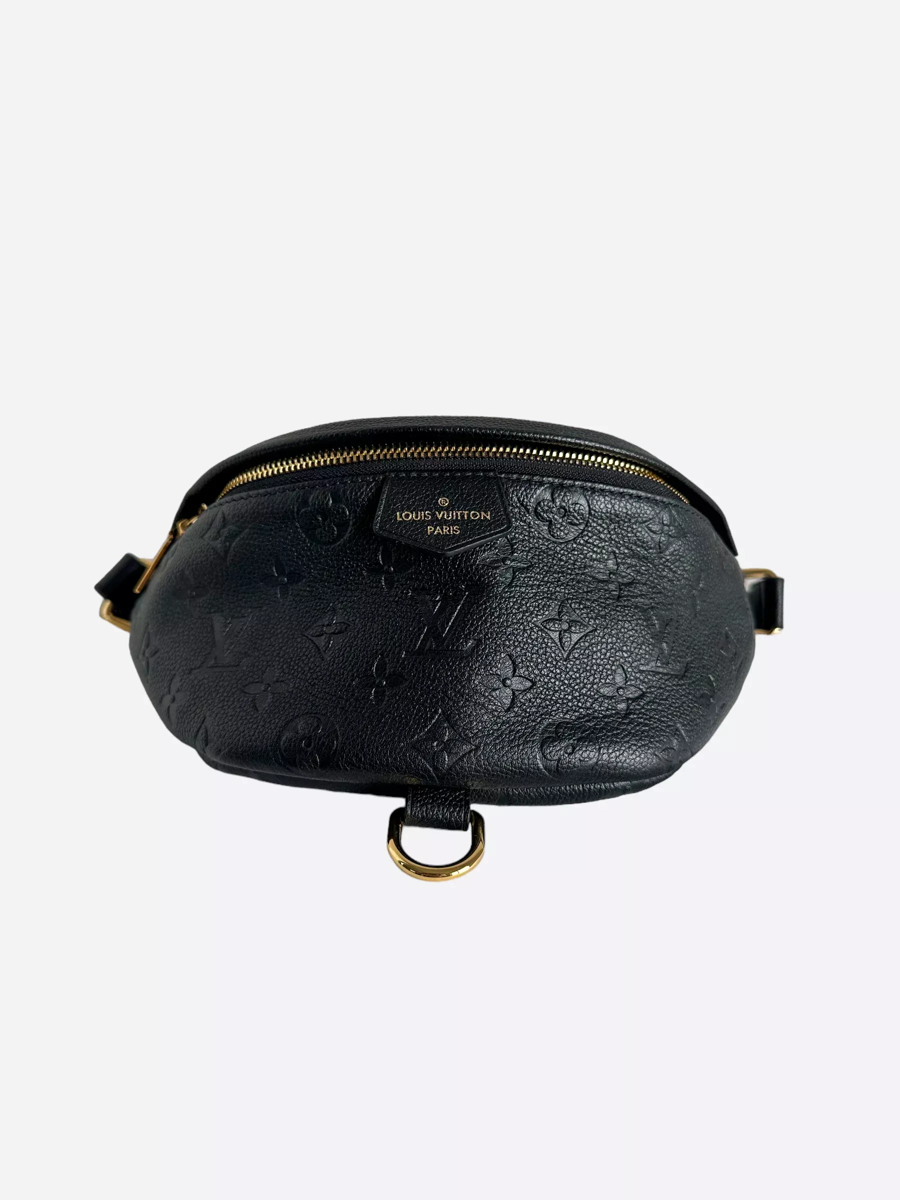 Louis Vuitton Black Empreinte Leather Monogram Bumbag