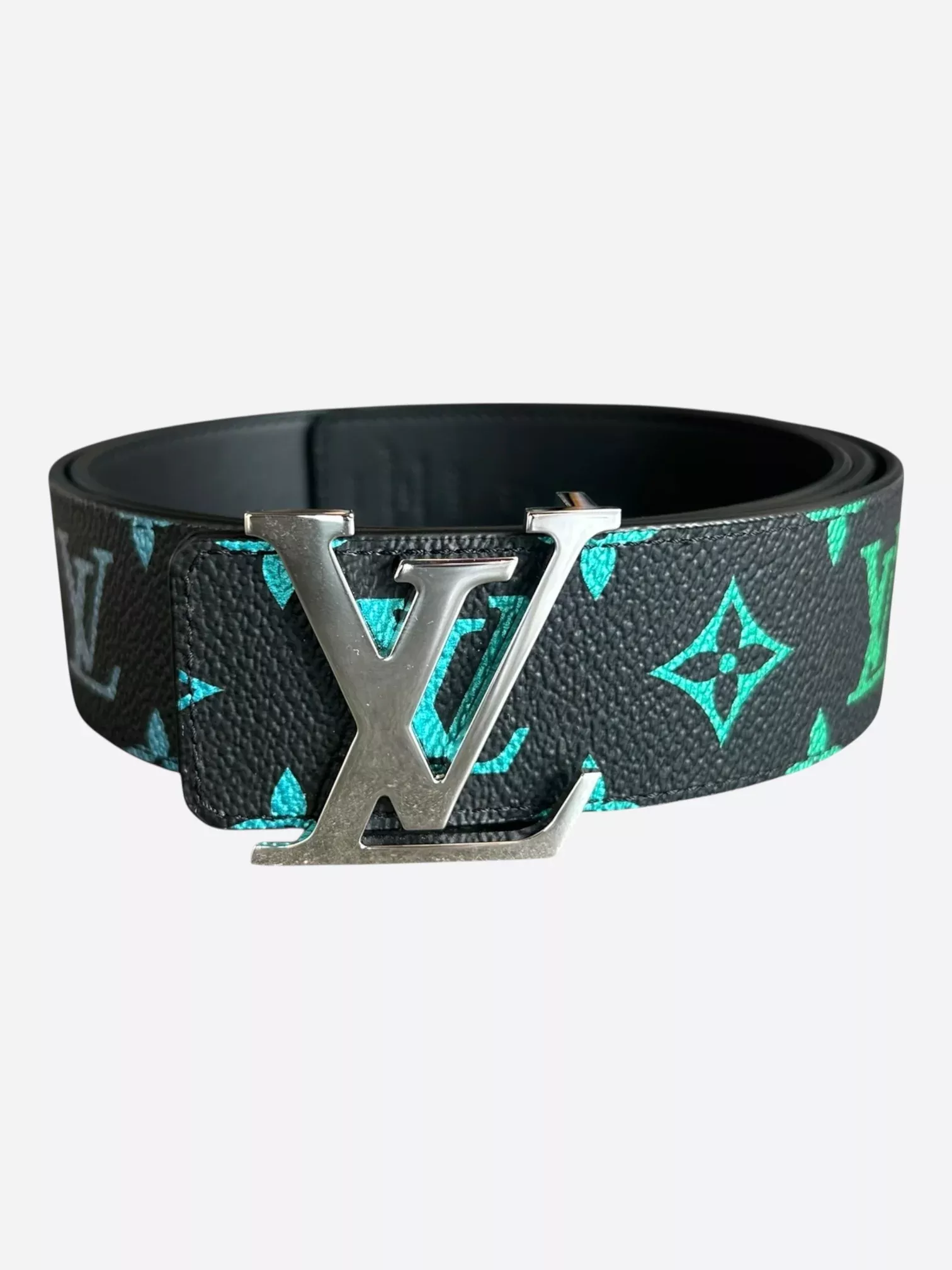 Louis Vuitton Black & Rainbow Monogram Belt