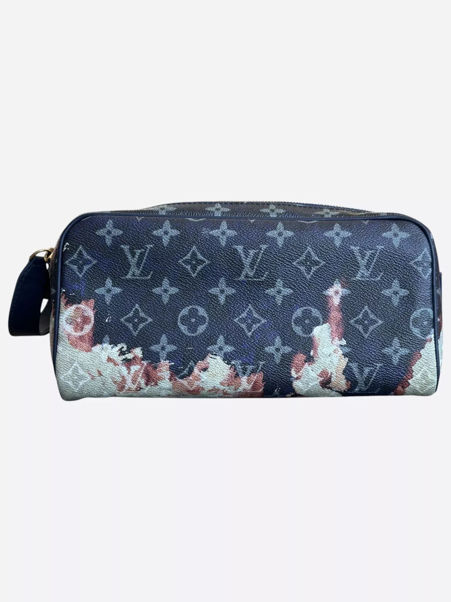 Louis Vuitton Blue Bleach Monogram Dopp Kit
