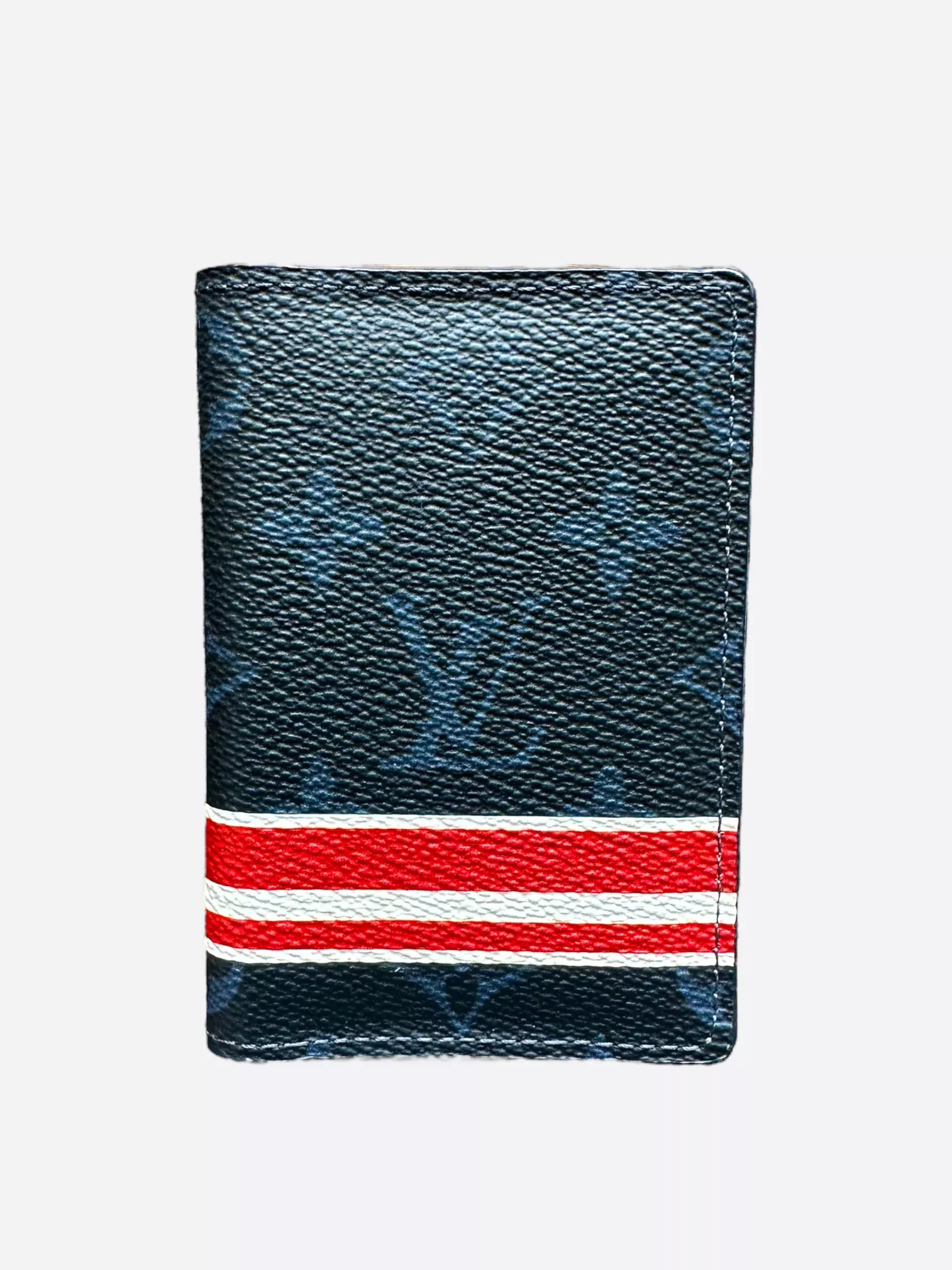 Louis Vuitton Blue Monogram Striped Pocket Organizer