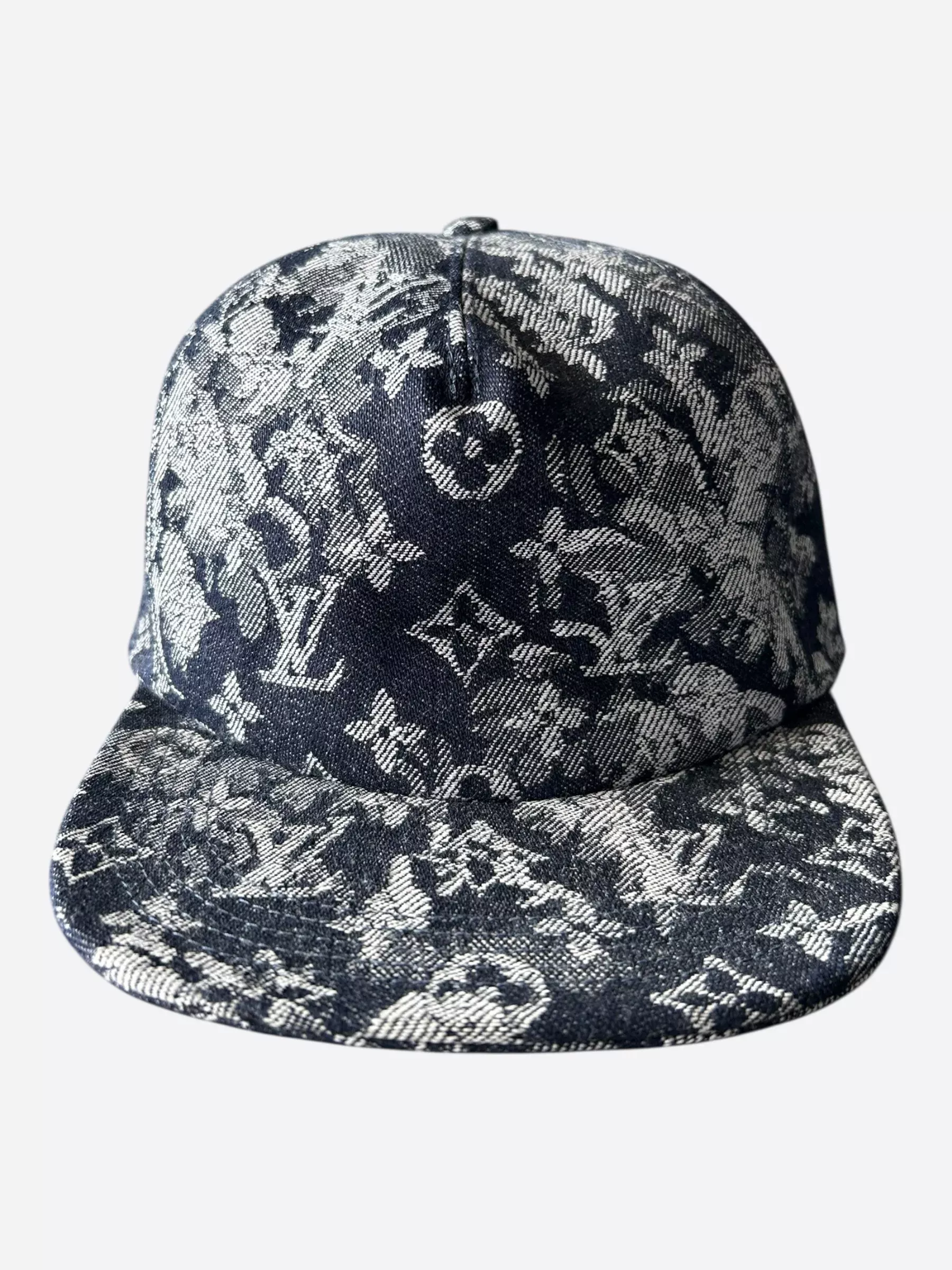 Louis Vuitton Blue Tapestry Hat