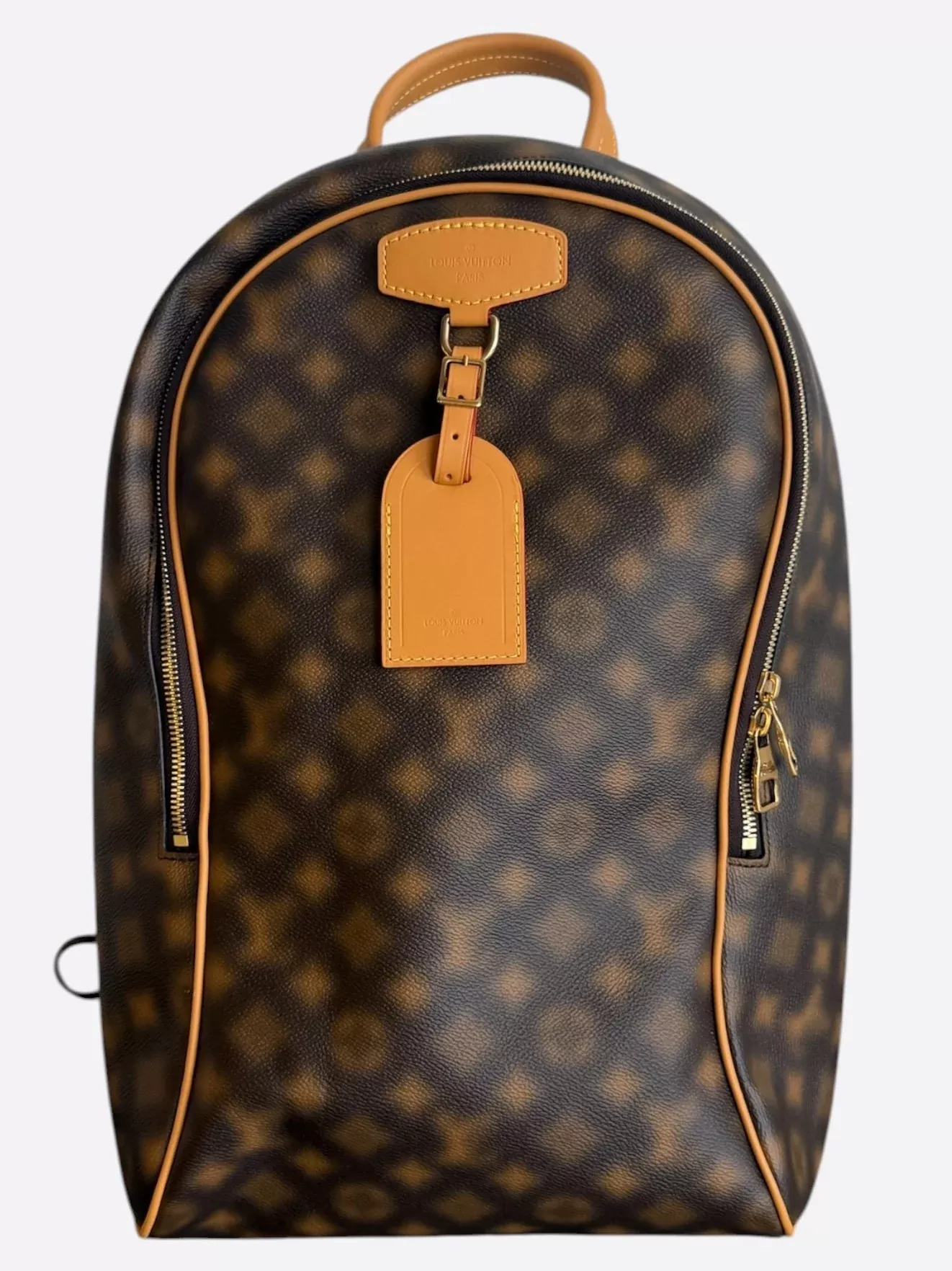 Louis Vuitton Brown Blurry Monogram Ellipse Backpack