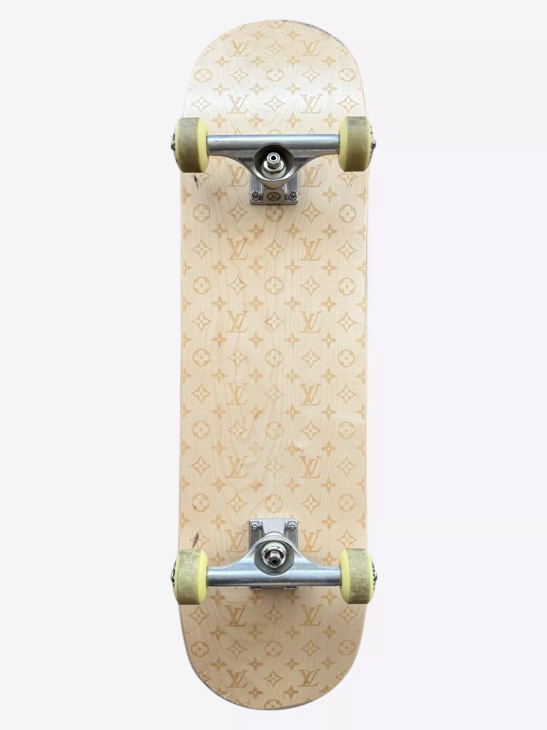 Louis Vuitton Brown Maplewood Monogram Skateboard