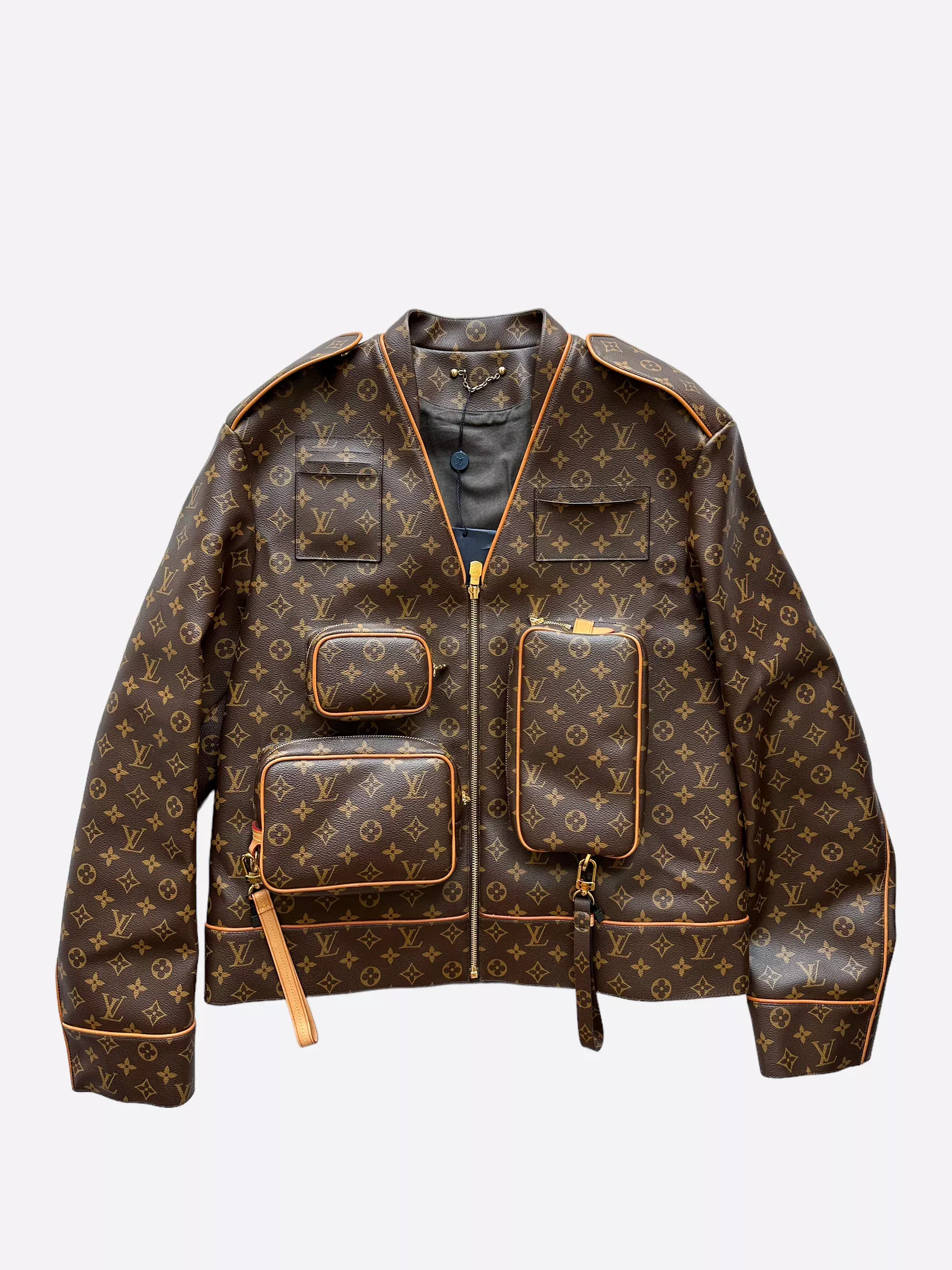 Louis Vuitton Brown Monogram Admiral Jacket