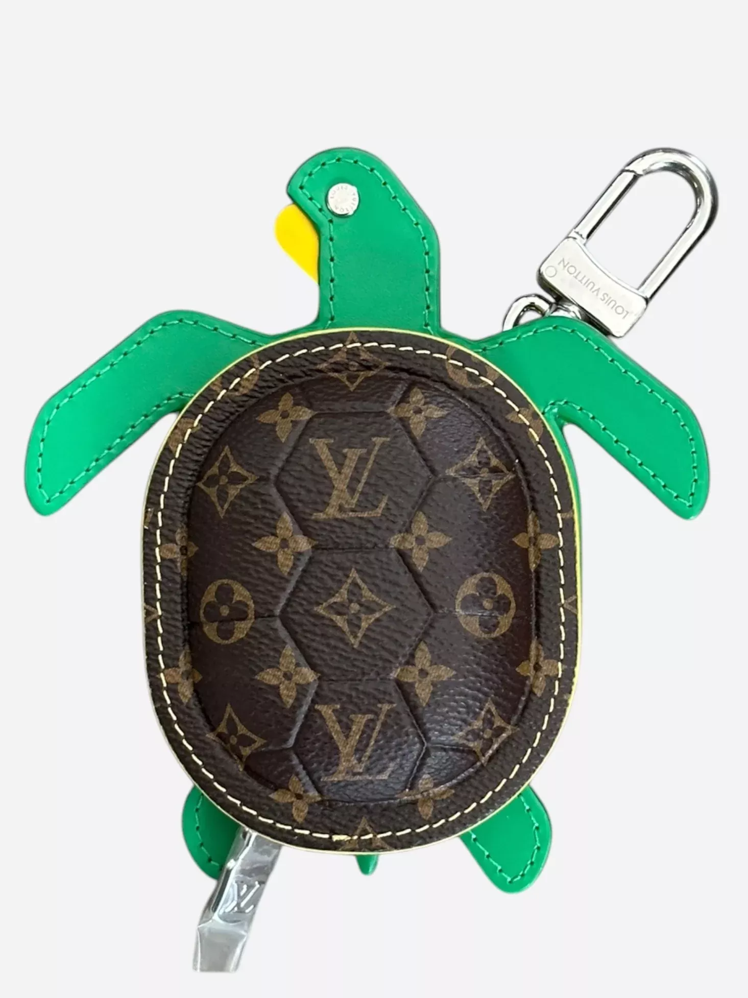 Louis Vuitton Brown Monogram Turtle Bag Charm