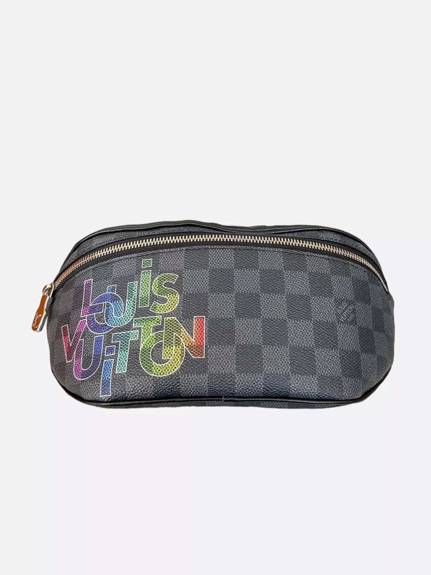 Louis Vuitton Damier Graphite Rainbow Logo Bumbag