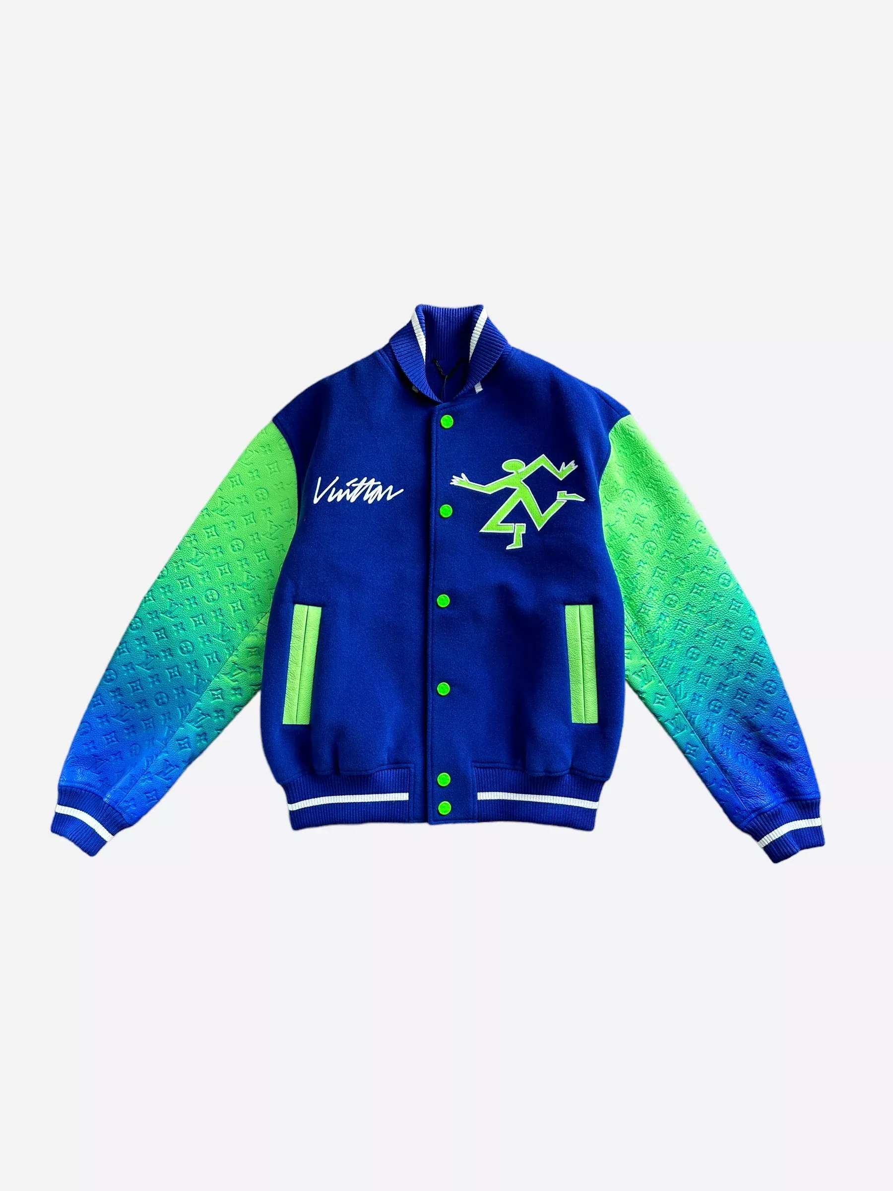 Louis Vuitton Gradient Mix Monogram Leather Varsity