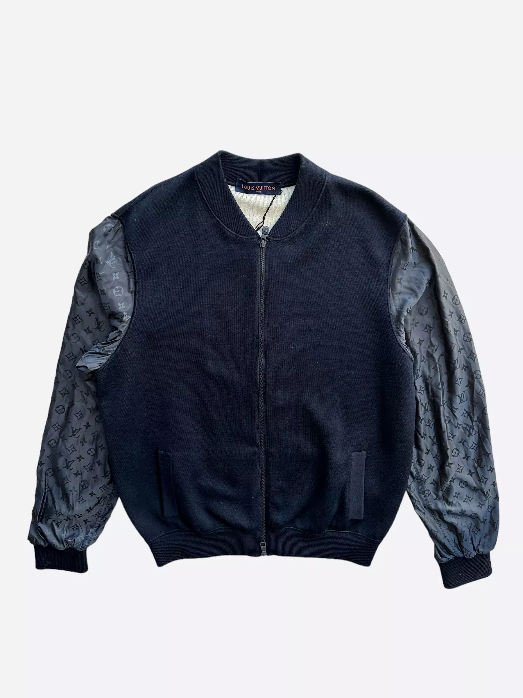 Louis Vuitton Navy Arm Monogram Bomber