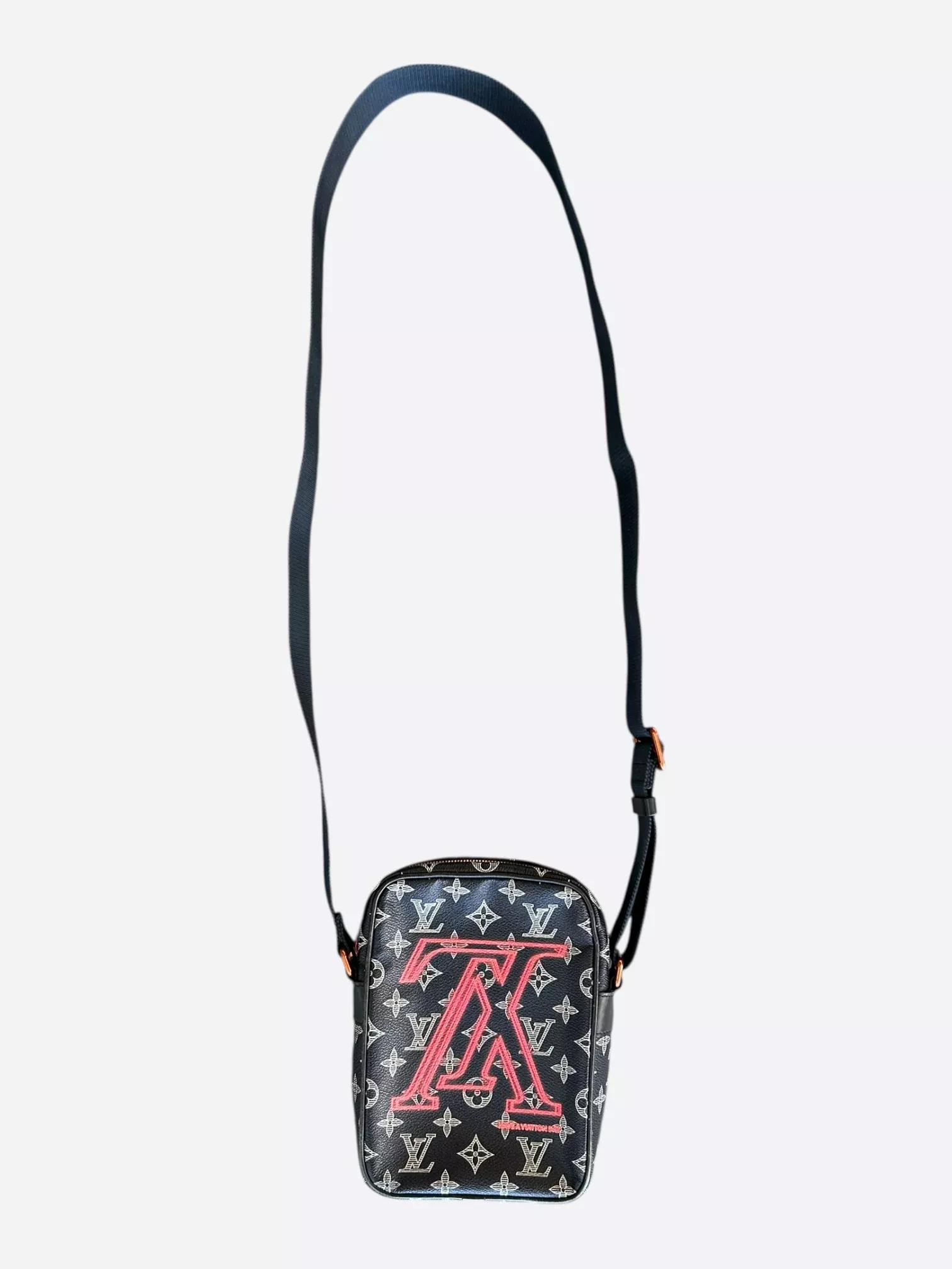Louis Vuitton Navy & White Upside Down Monogram Danube