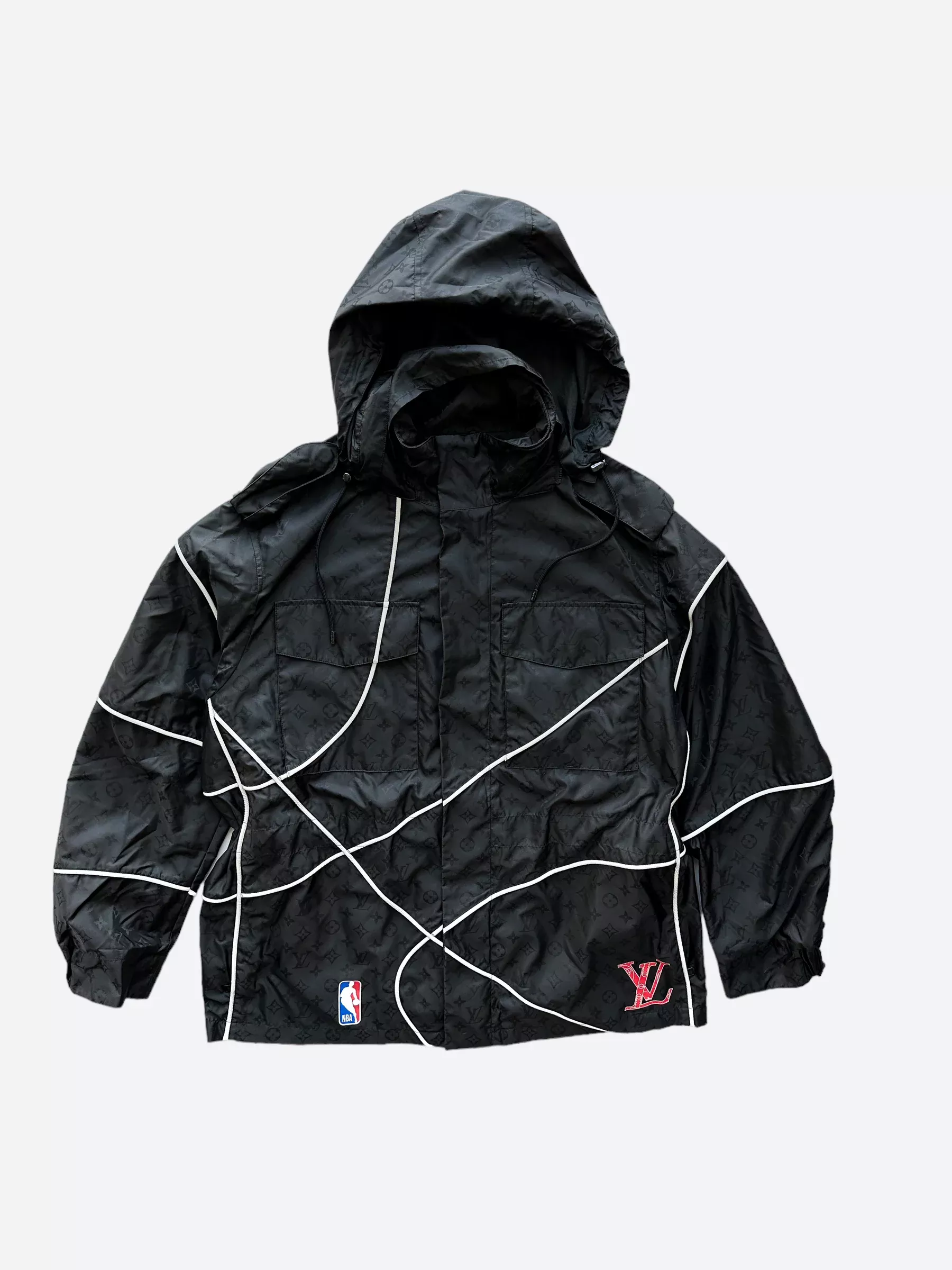 Louis Vuitton NBA Black Monogram Jacket