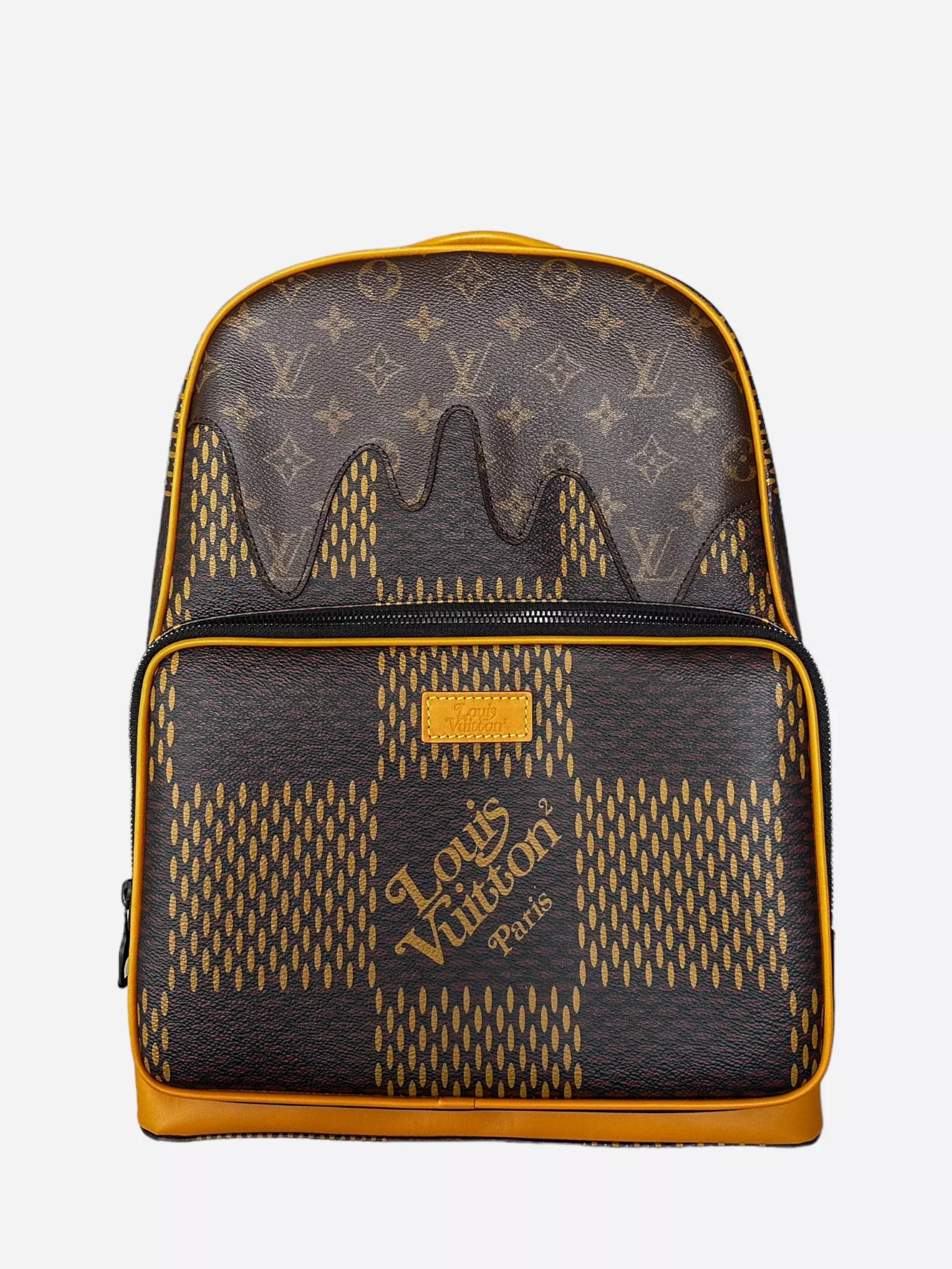 Louis Vuitton Nigo Brown Monogram Campus Backpack