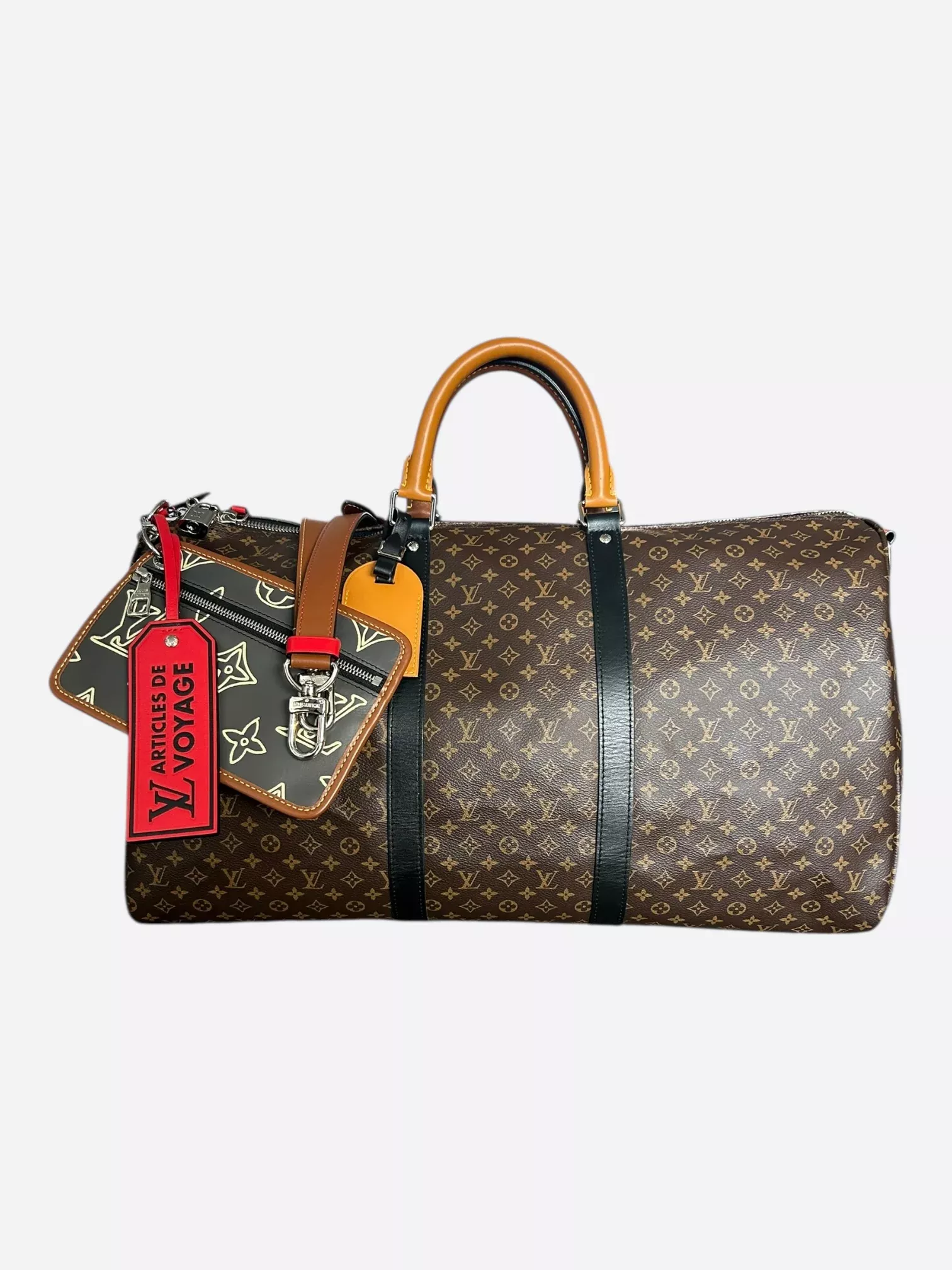 Louis Vuitton Patchwork Monogram Keepall 50