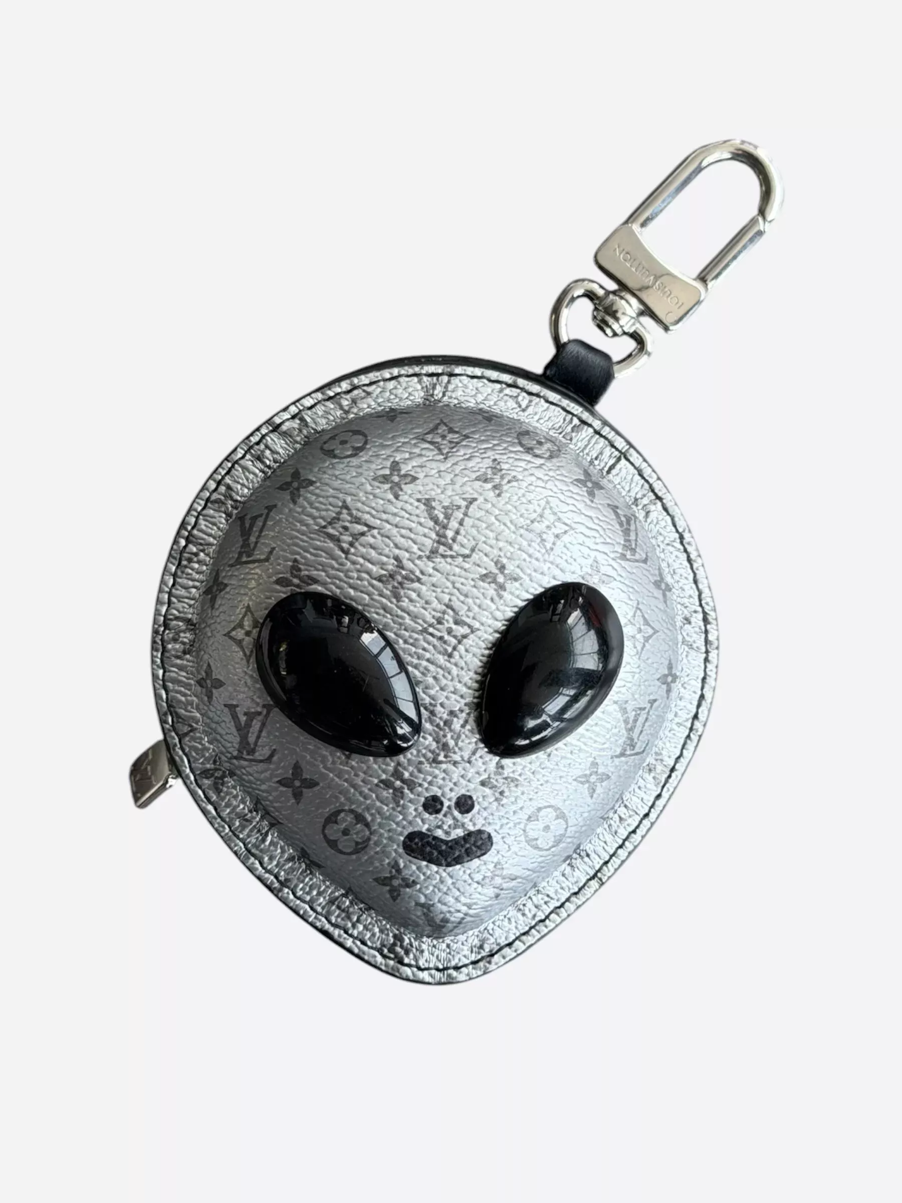 Louis Vuitton Silver Monogram Alien Pouch