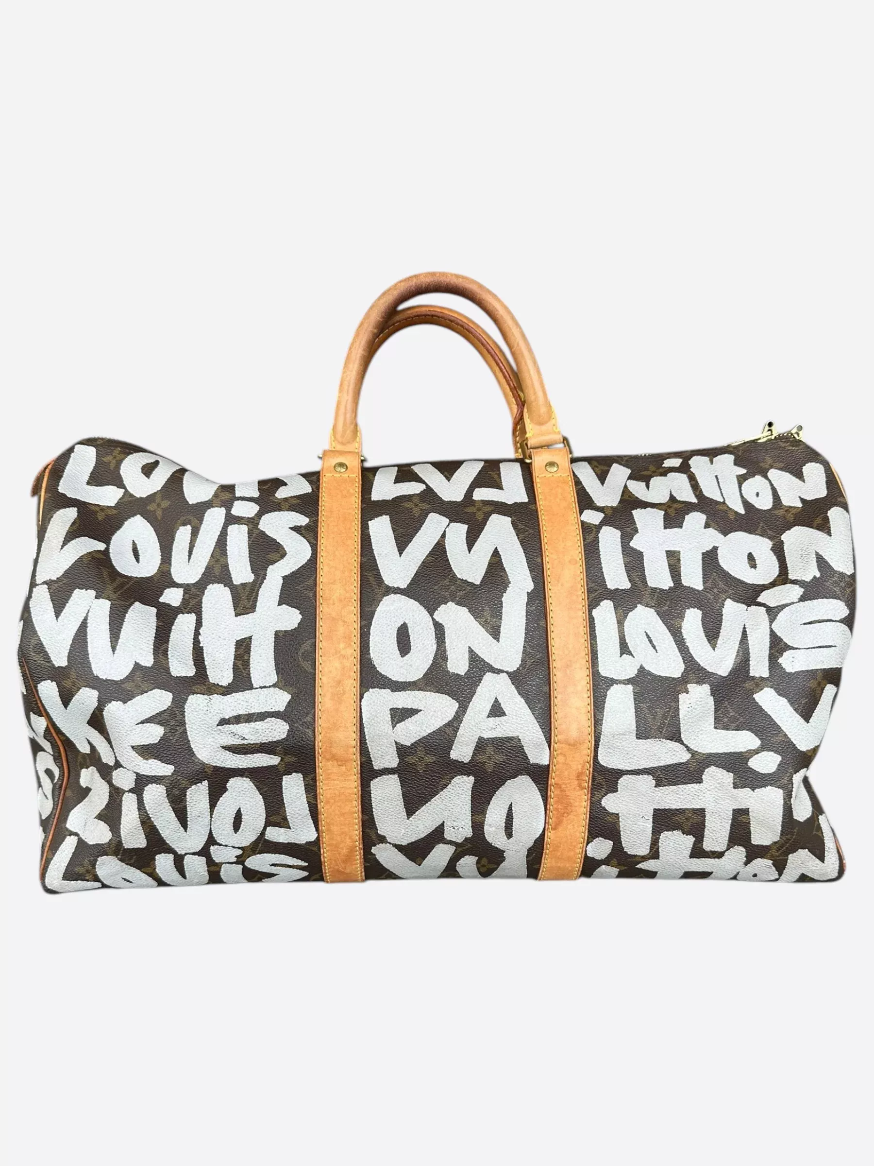 Louis Vuitton Stephen Sprouse Brown Monogram Keepall 50