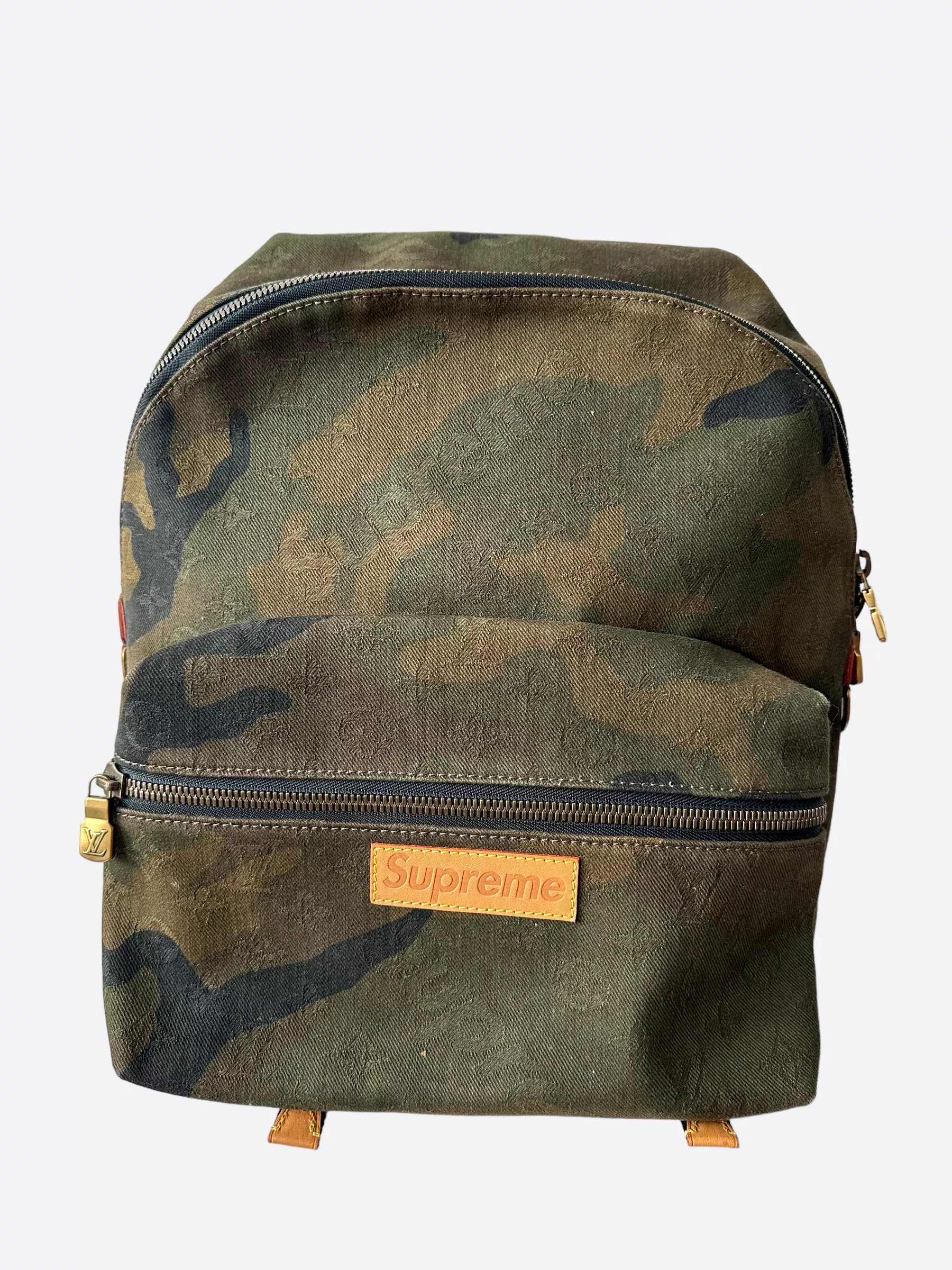 Louis Vuitton Supreme Camo Monogram Apollo Backpack