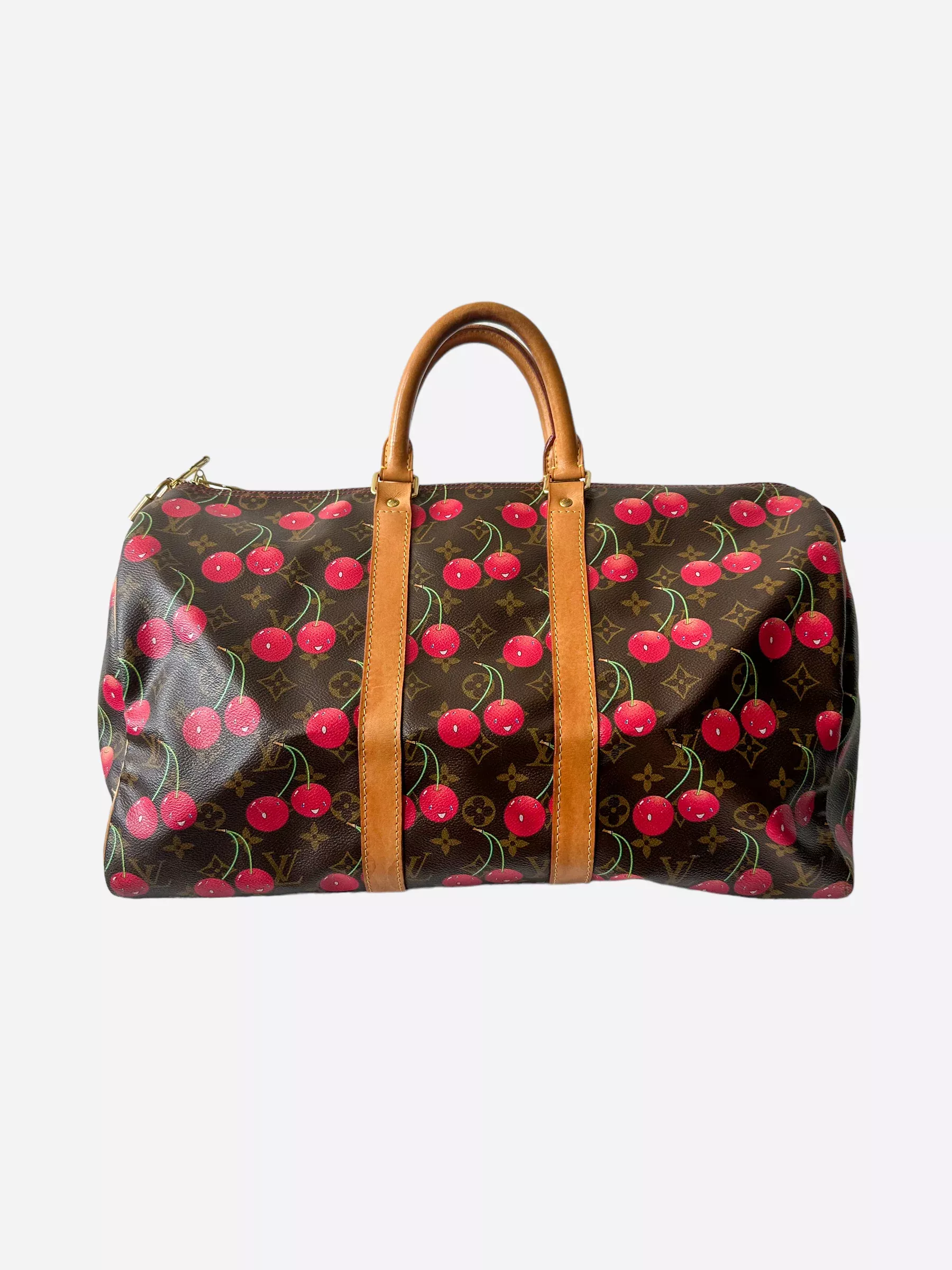 Louis Vuitton Takashi Murakami Cherry Keepall 45