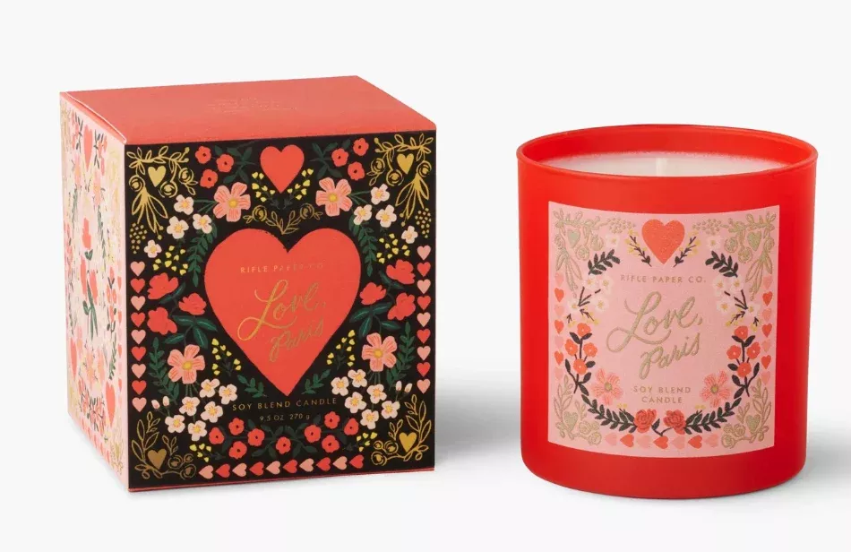 Love, Paris Candle