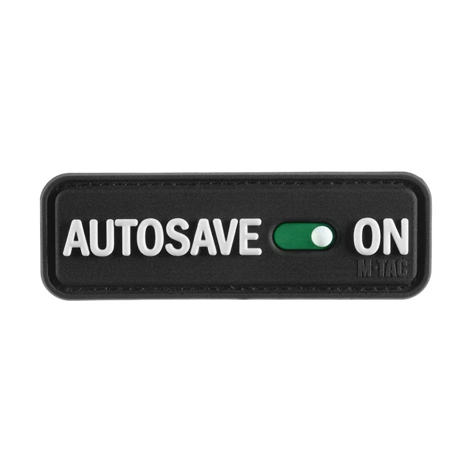 M-Tac Morale Patch Auto Save On