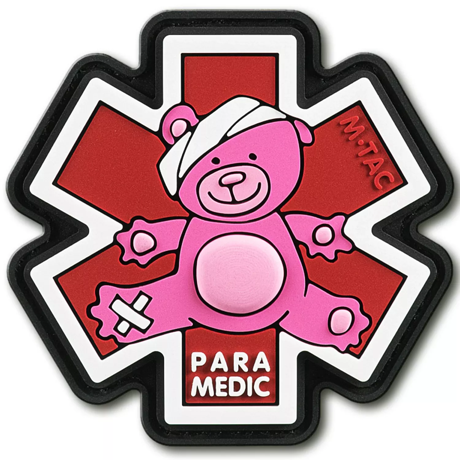 M-Tac Morale Patch Paramedic Bear PVC