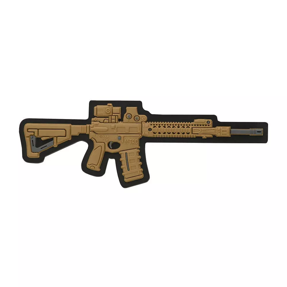 M-Tac patch AR-15 3D PVC