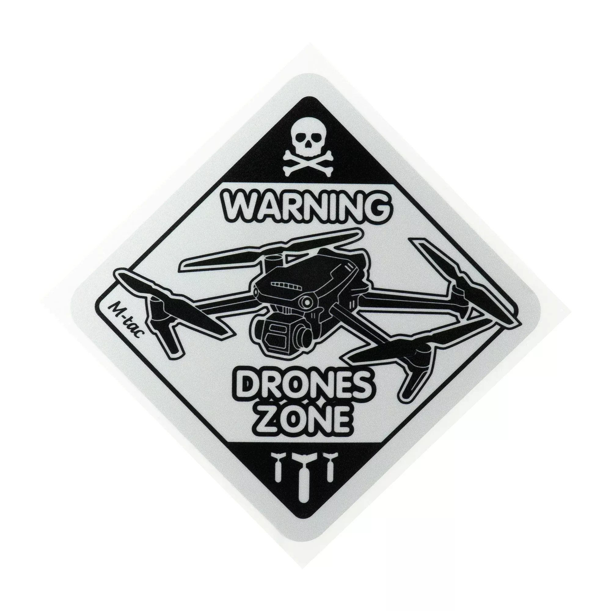 M-Tac Sticker Drones Zone Reflective