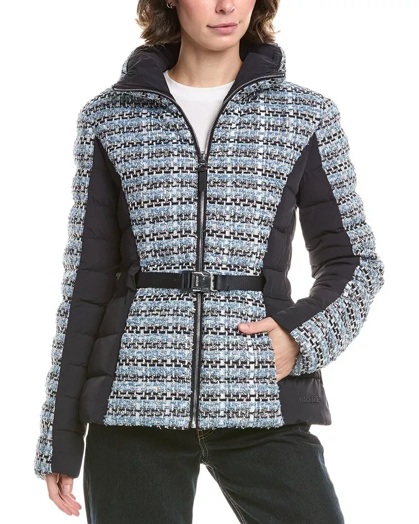 Mackage Evita Tweed Down Jacket