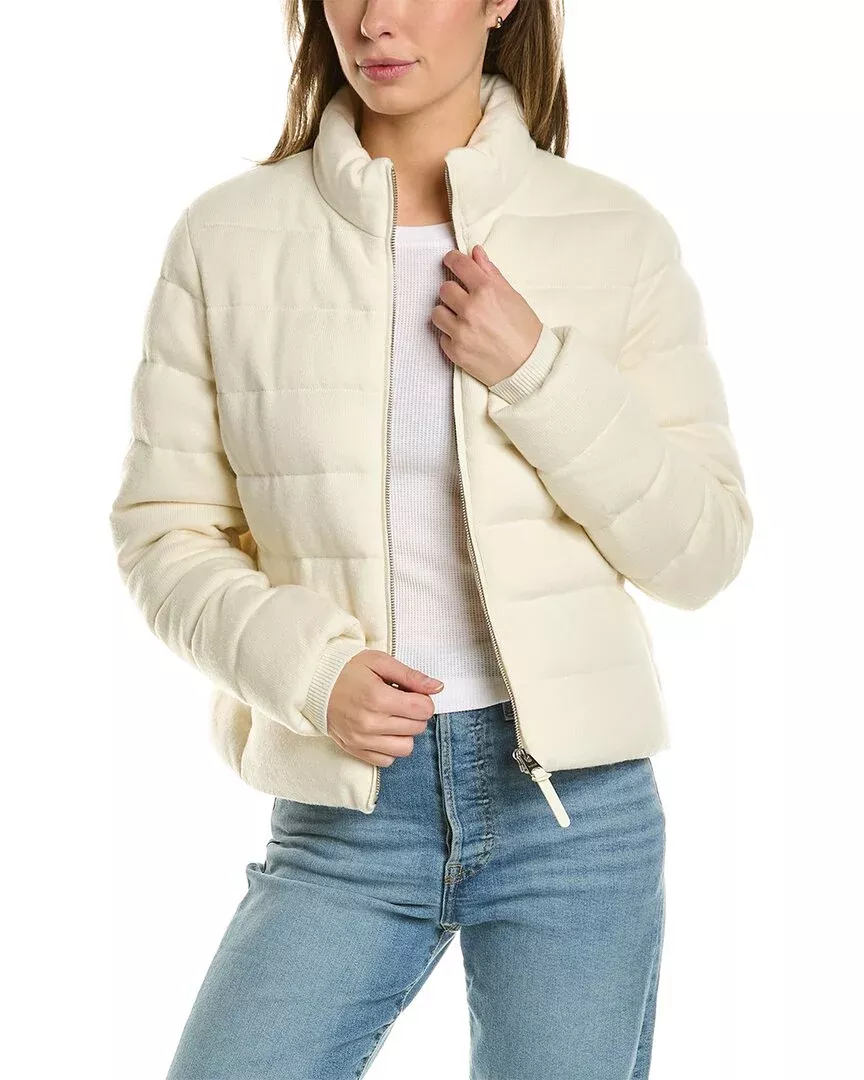 Mackage Melia Wool & Cashmere-Blend Down Jacket