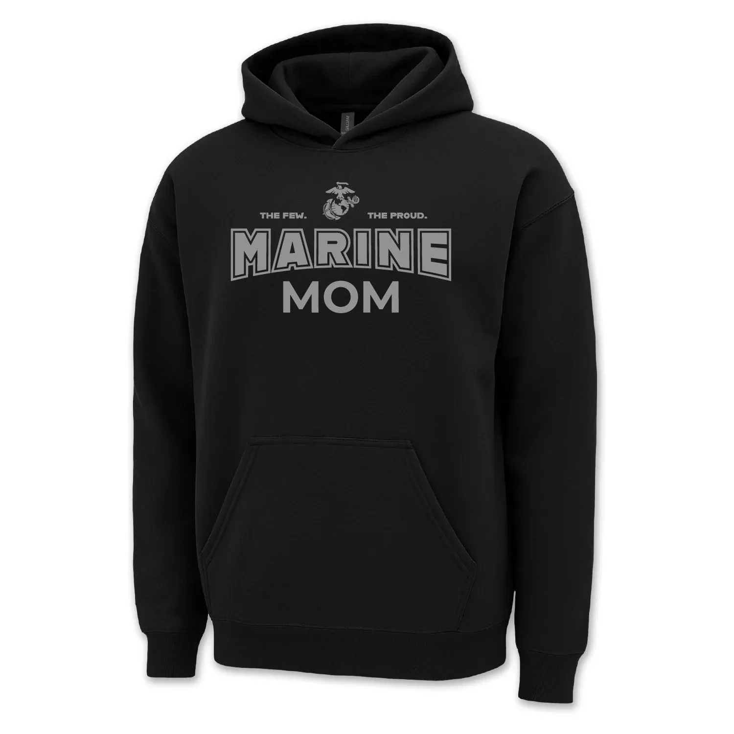 Marines Mom Hood (Black)