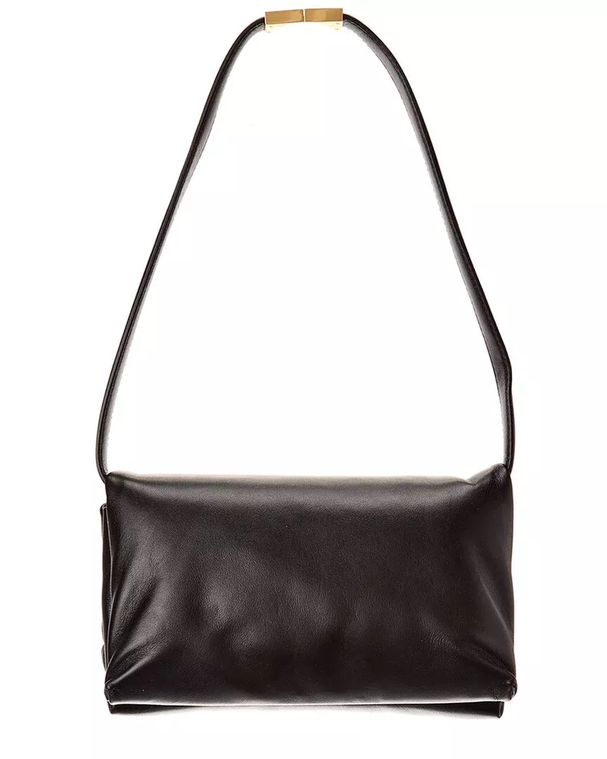 Marni Prisma Small Leather Shoulder Bag