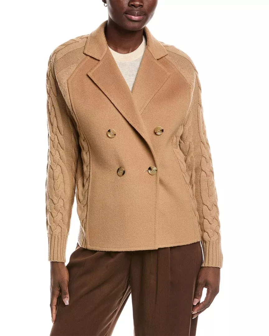Max Mara Micio Wool & Cashmere-Blend Jacket