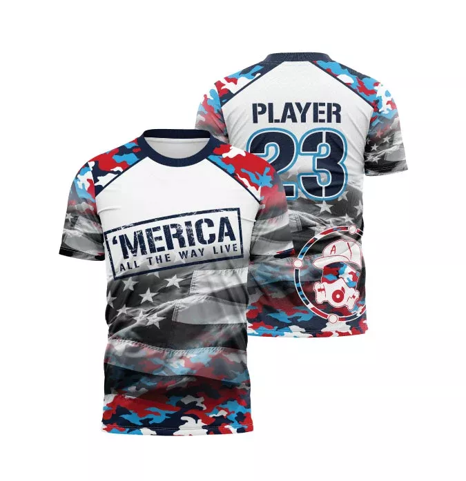 'MERICA Men's Full-Dye Jersey