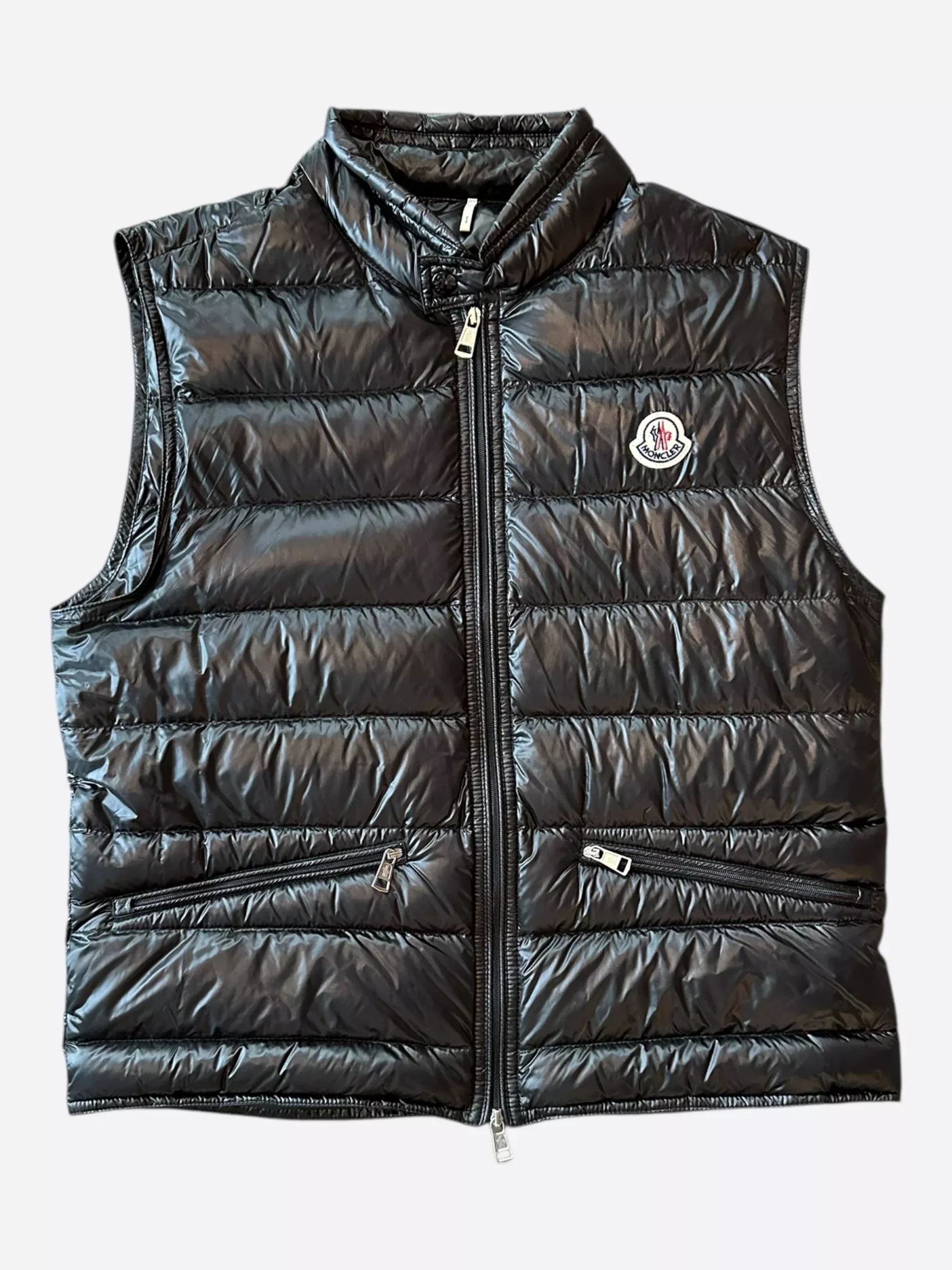 Moncler Black Gui Puffer Vest