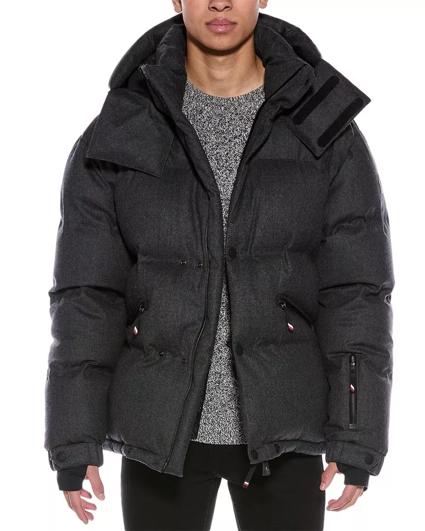Moncler Wool Puffer Down Coat