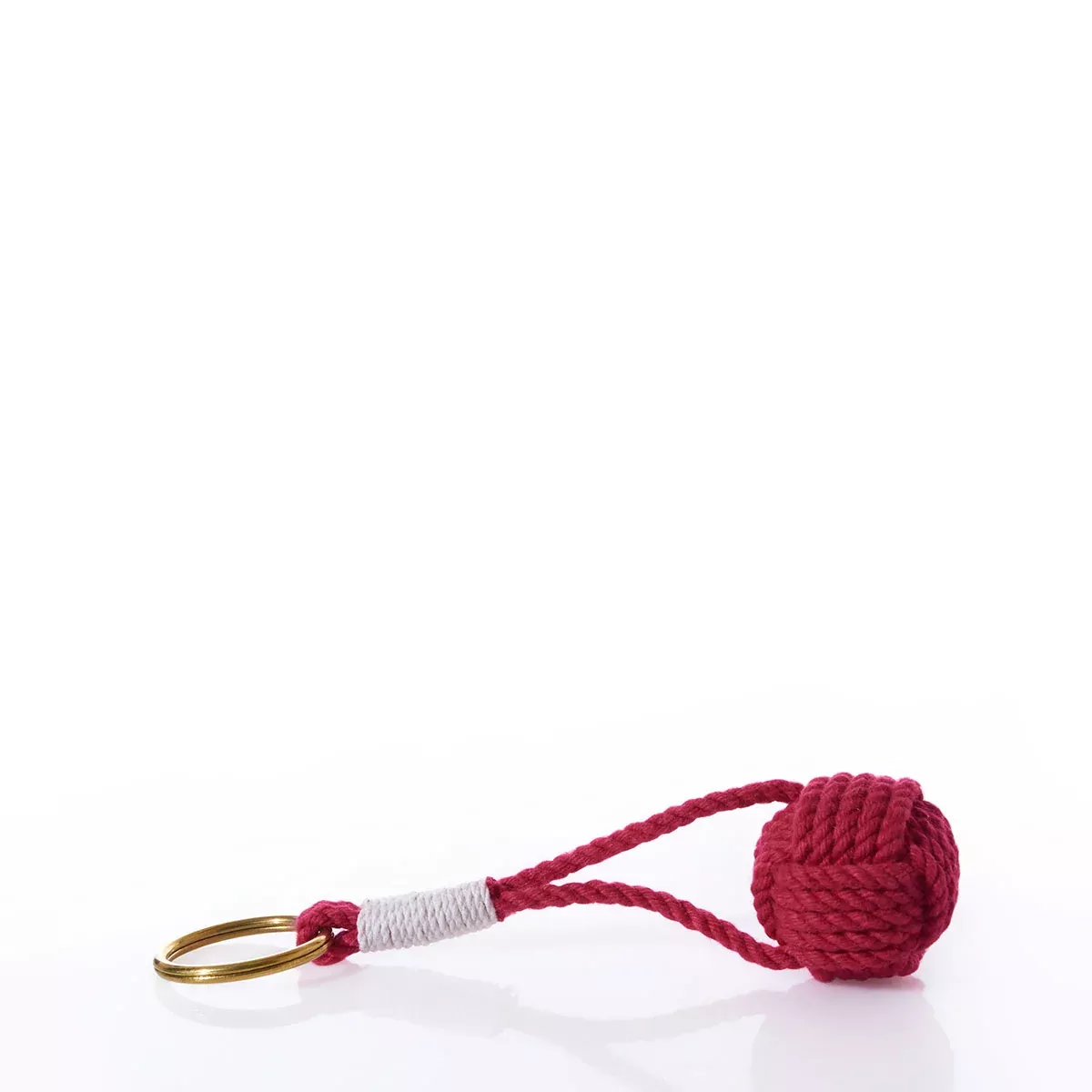 Monkey's Fist Keychain-Red
