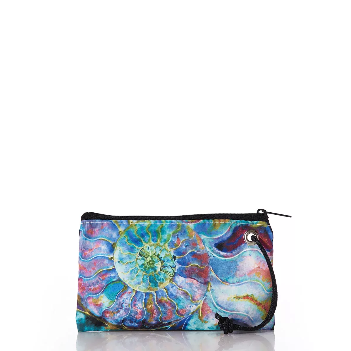 Multicolor Nautilus Wristlet