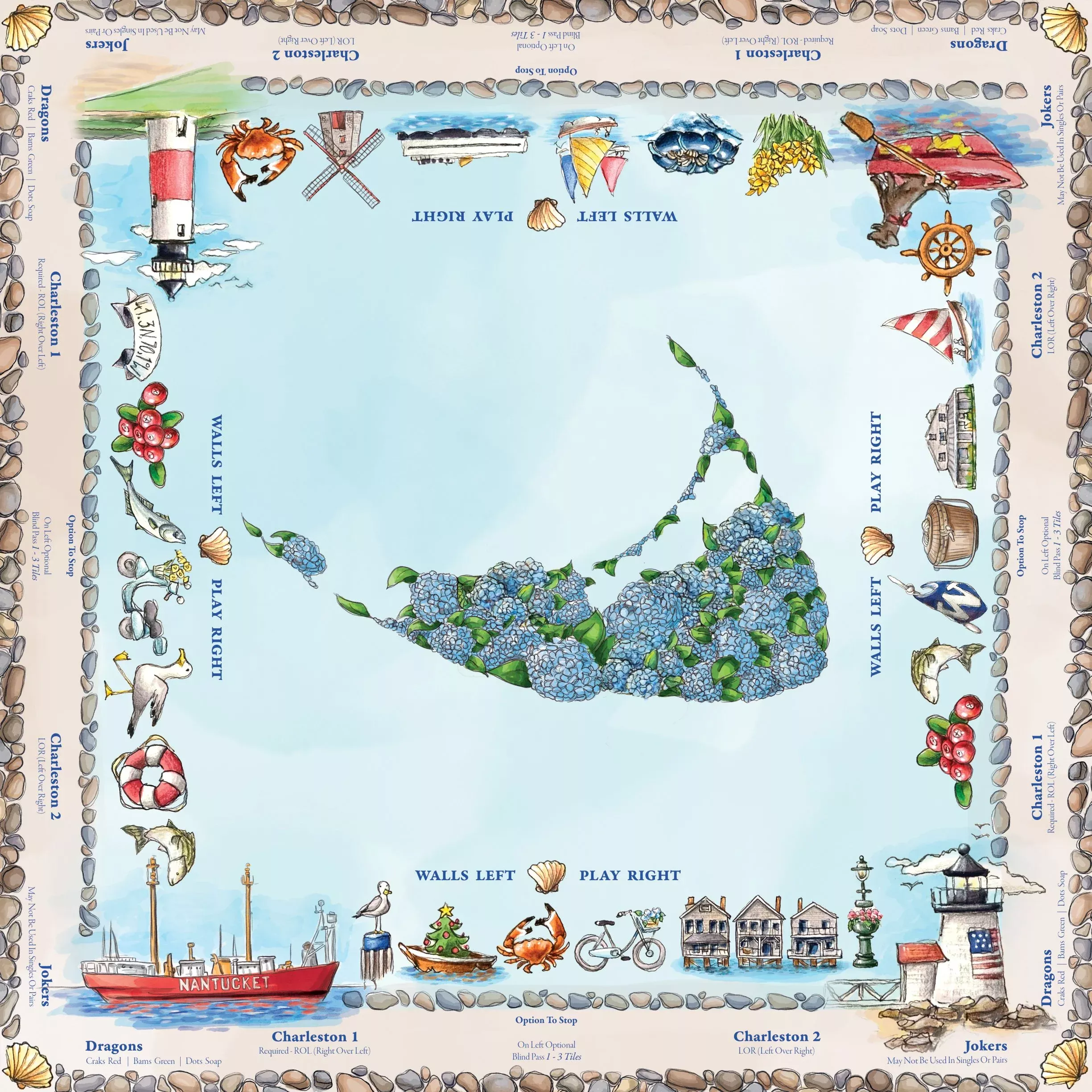 Nantucket Mahjong Mat