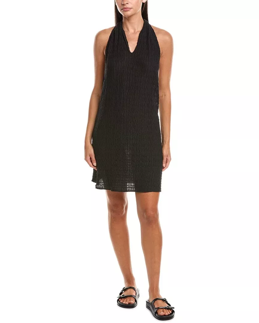 Natori Waves Mini Halter Dress