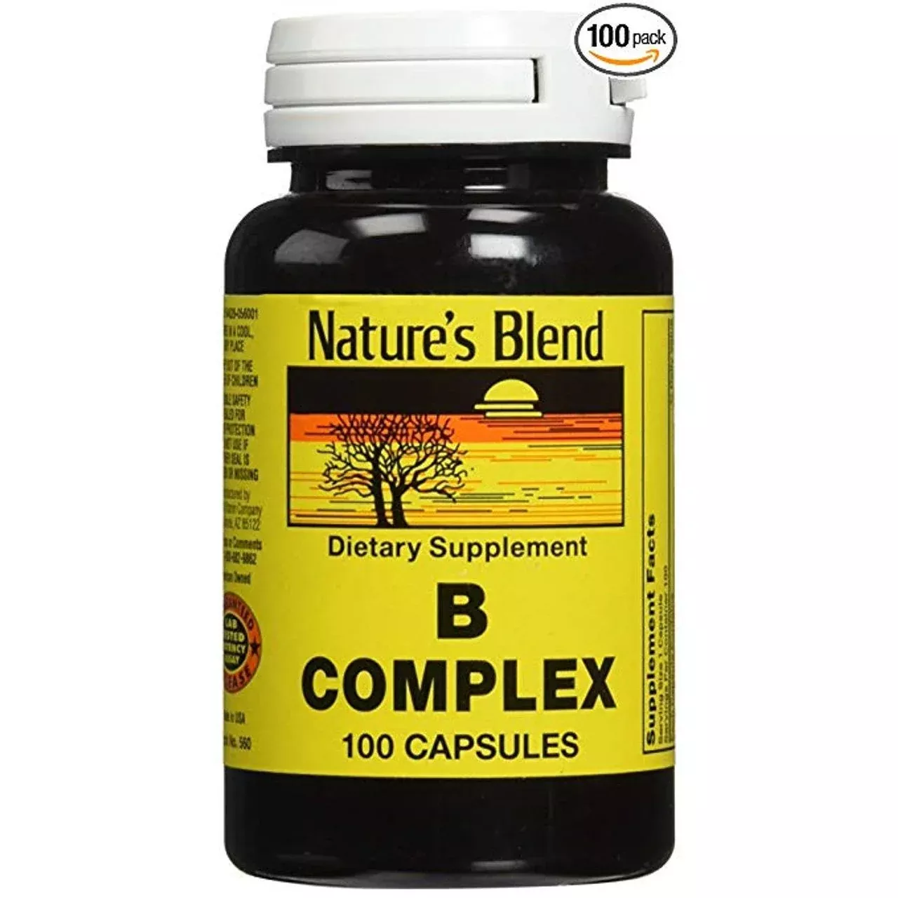 Nature's Blend B Complex Capsules - 100 Caps