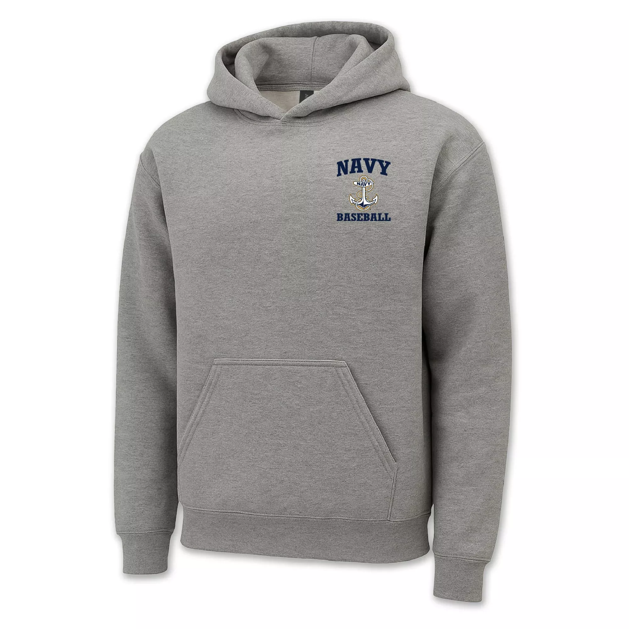 Navy Anchor Baseball Hood