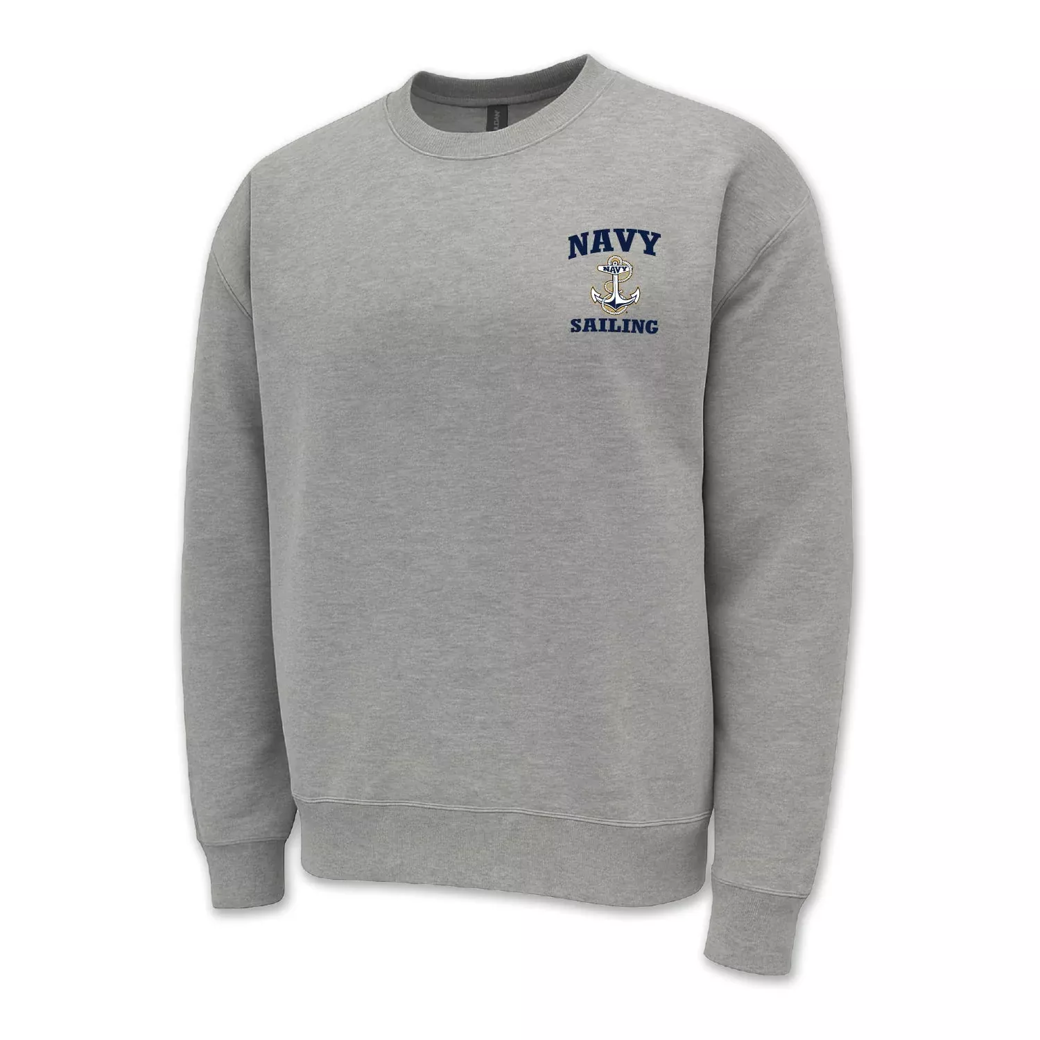 Navy Anchor Sailing Crewneck