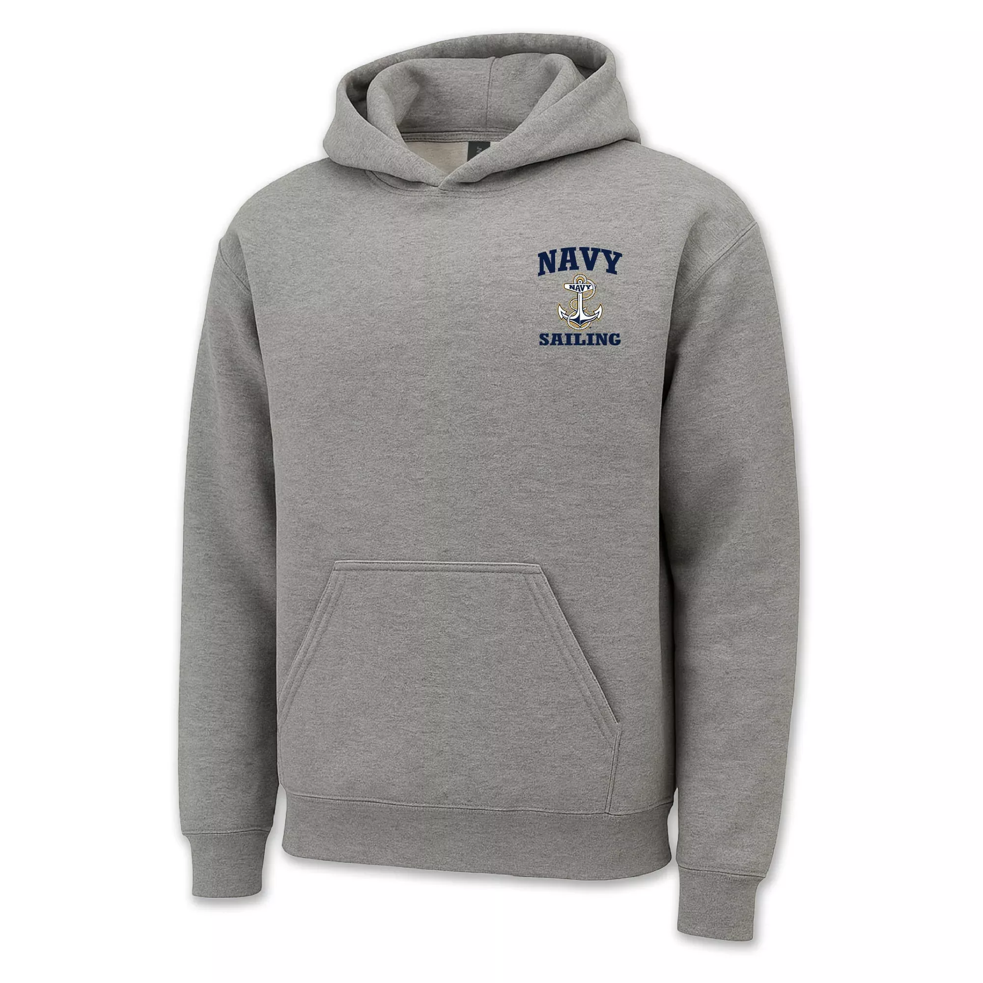 Navy Anchor Sailing Hood