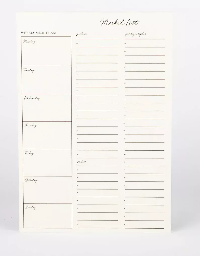 Notepad - Market List