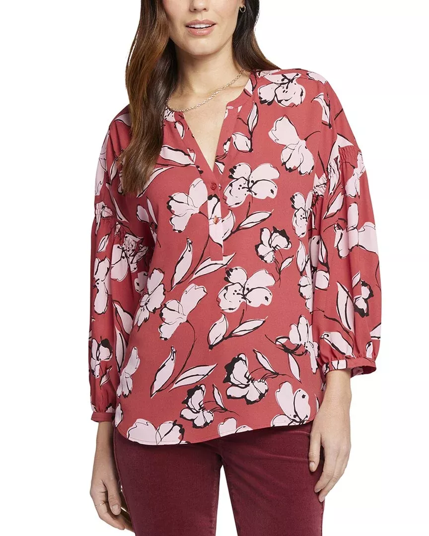 Nydj Paulina Peasant Blouse