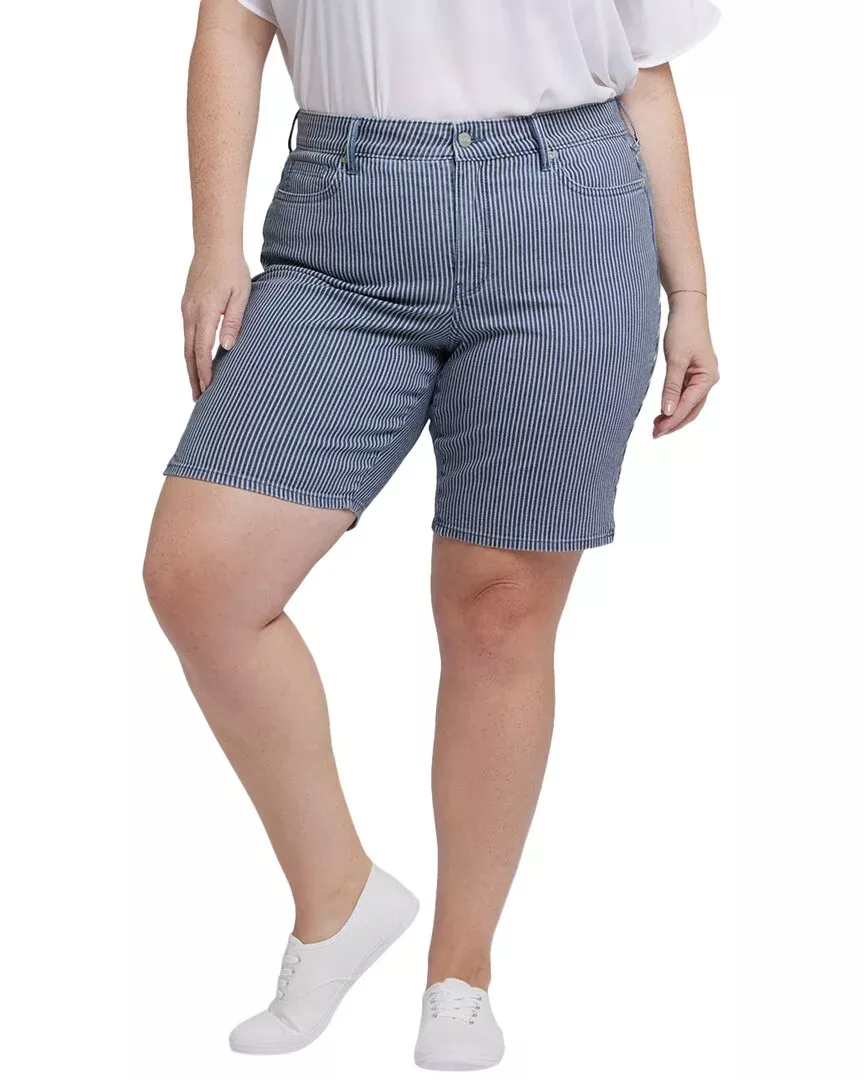 Nydj Plus Ella Malaga Stripe Short