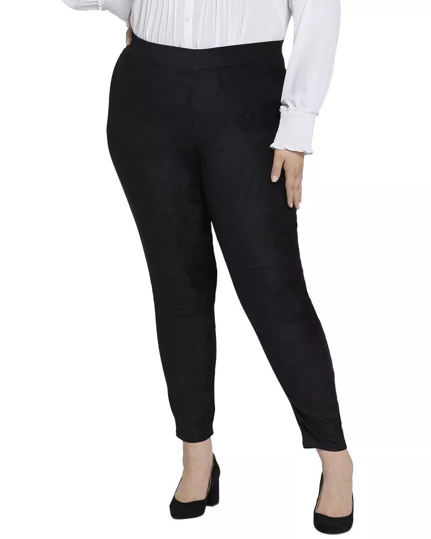 Nydj Suede Black Legging Jean