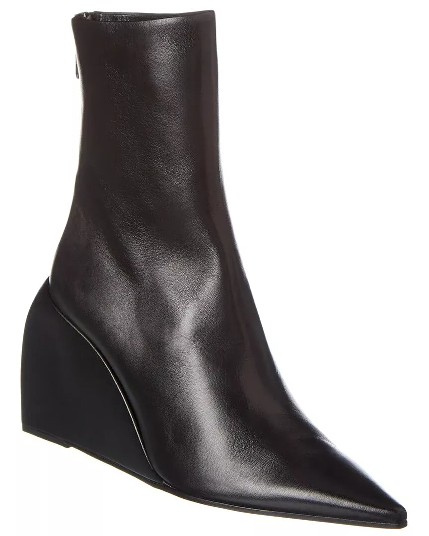 Off-White™ Dolls Leather Wedge Boot