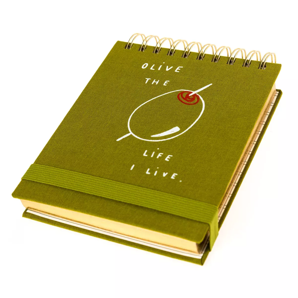Olive Fabric Journal