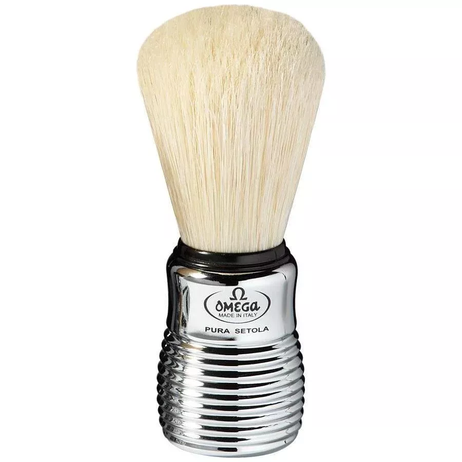 Omega Aluminium Shaving Brush #80080