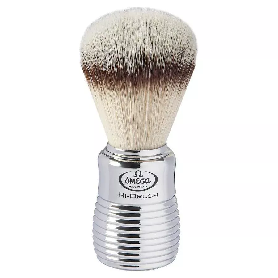 Omega Brush Synthetic Badger Fiber Hi Quality Genuine Shaving Brush #46113