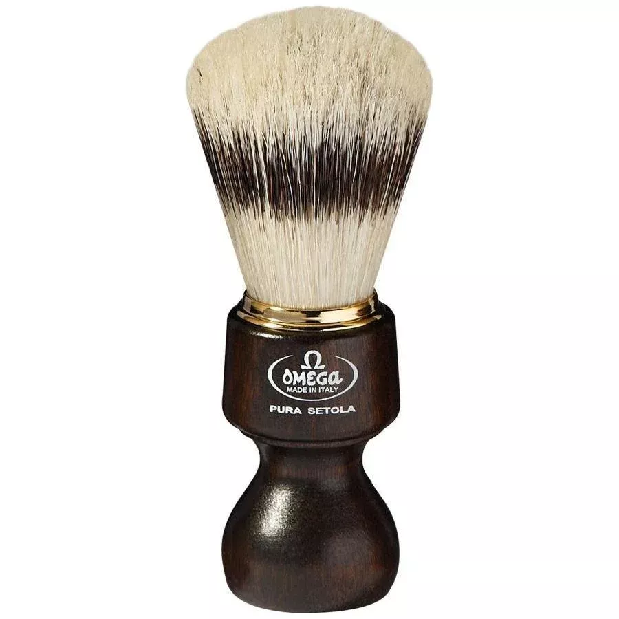 Omega Ovangkol Wood Omega Boar Shaving Brush #11126